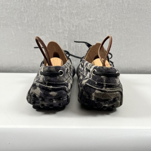 Castellano 1920 Madrid Classic Moccasin w Loop Camo Men's Size 9 - Picture 3 of 9